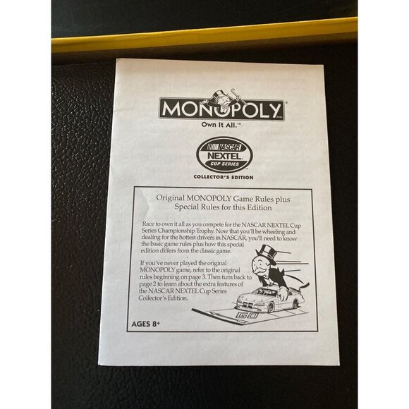 Monopoly NASCAR Nextel Cup Series Collector's Edition 2005 USA Boardgame - Picture 5 of 10